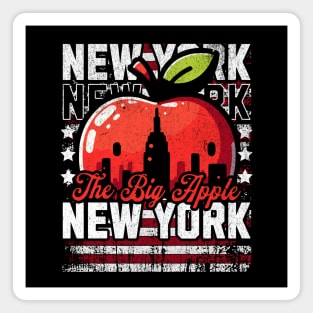 New York The Big Apple Magnet